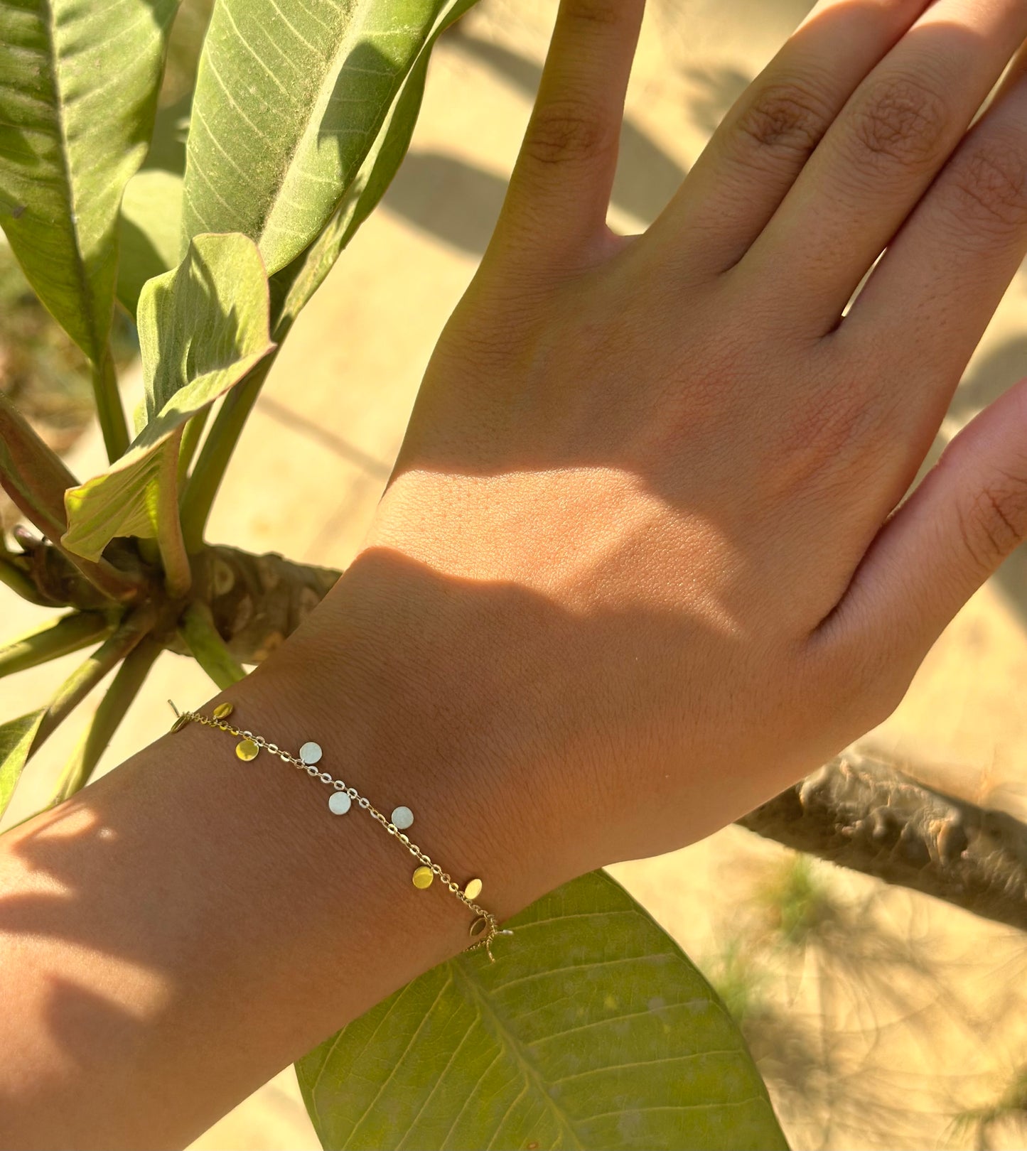 Mini Disc Bracelet