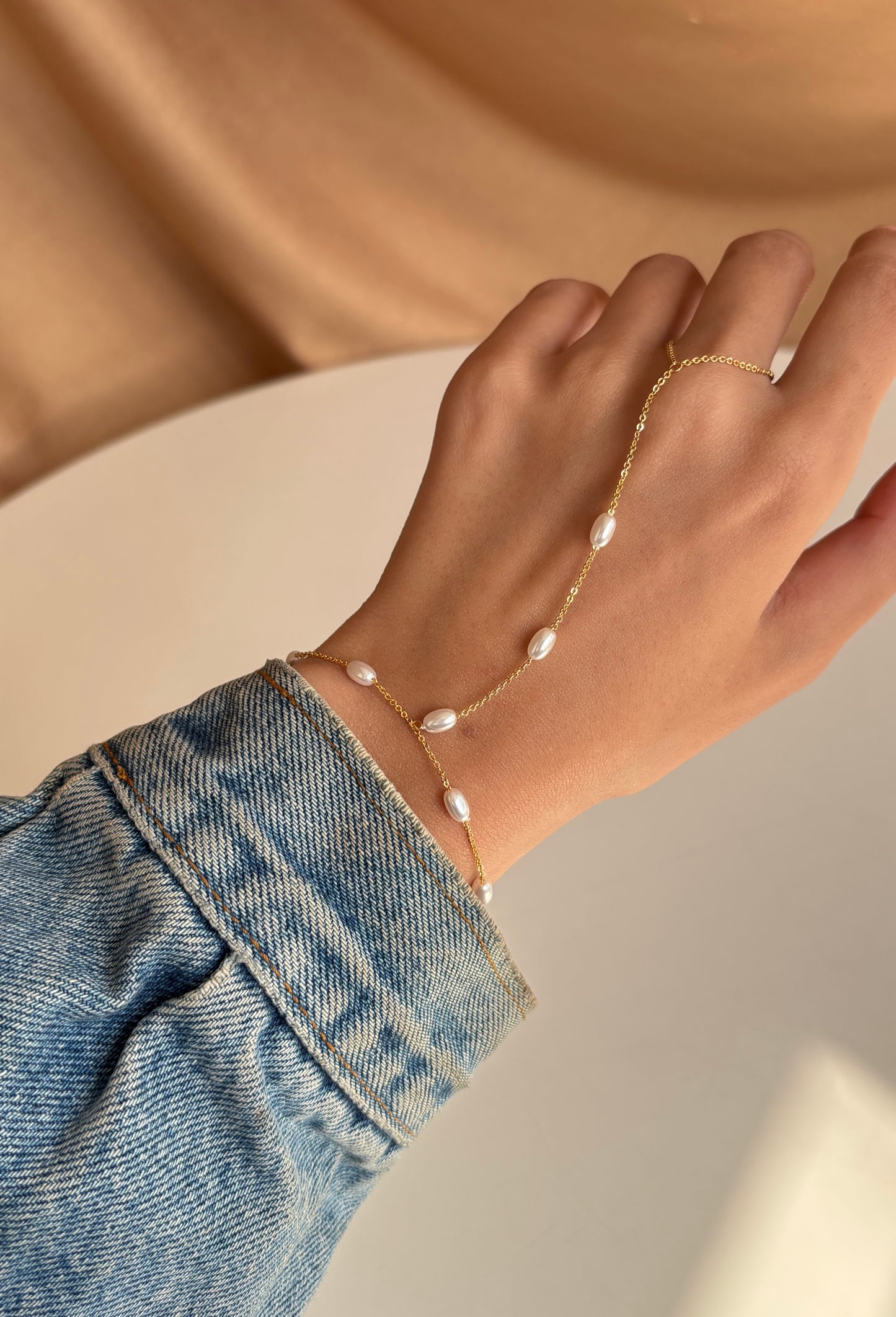 Pearl Hand Chain