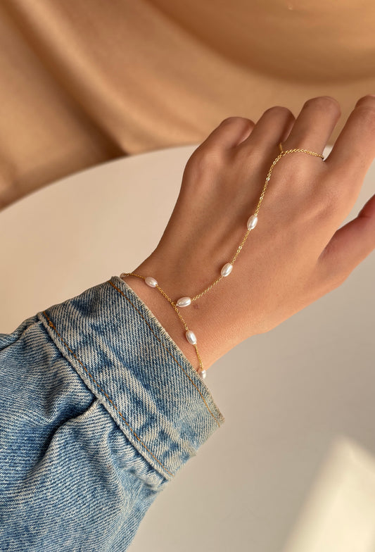 Pearl Hand Chain