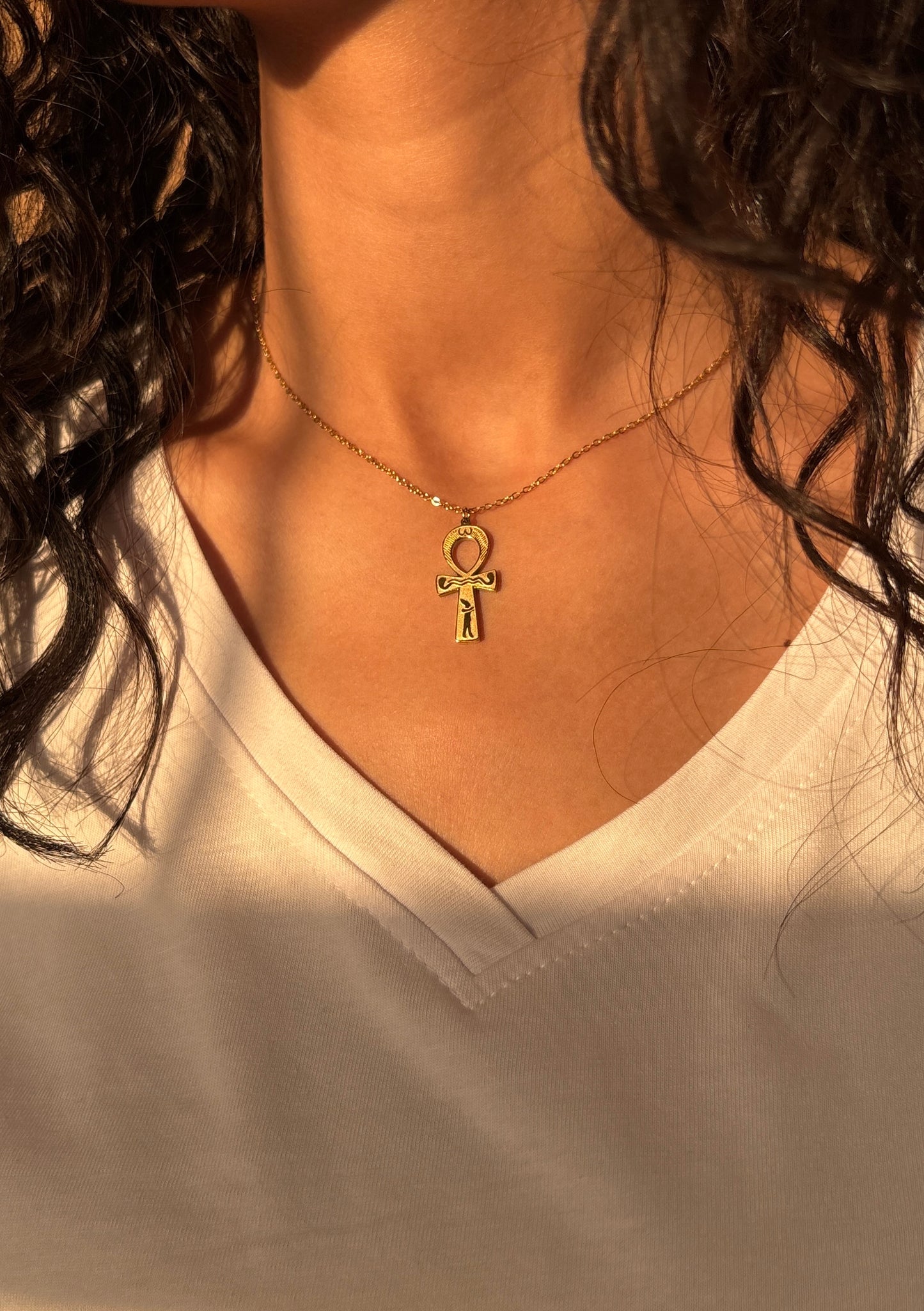 Aphrodite Ankh Necklace