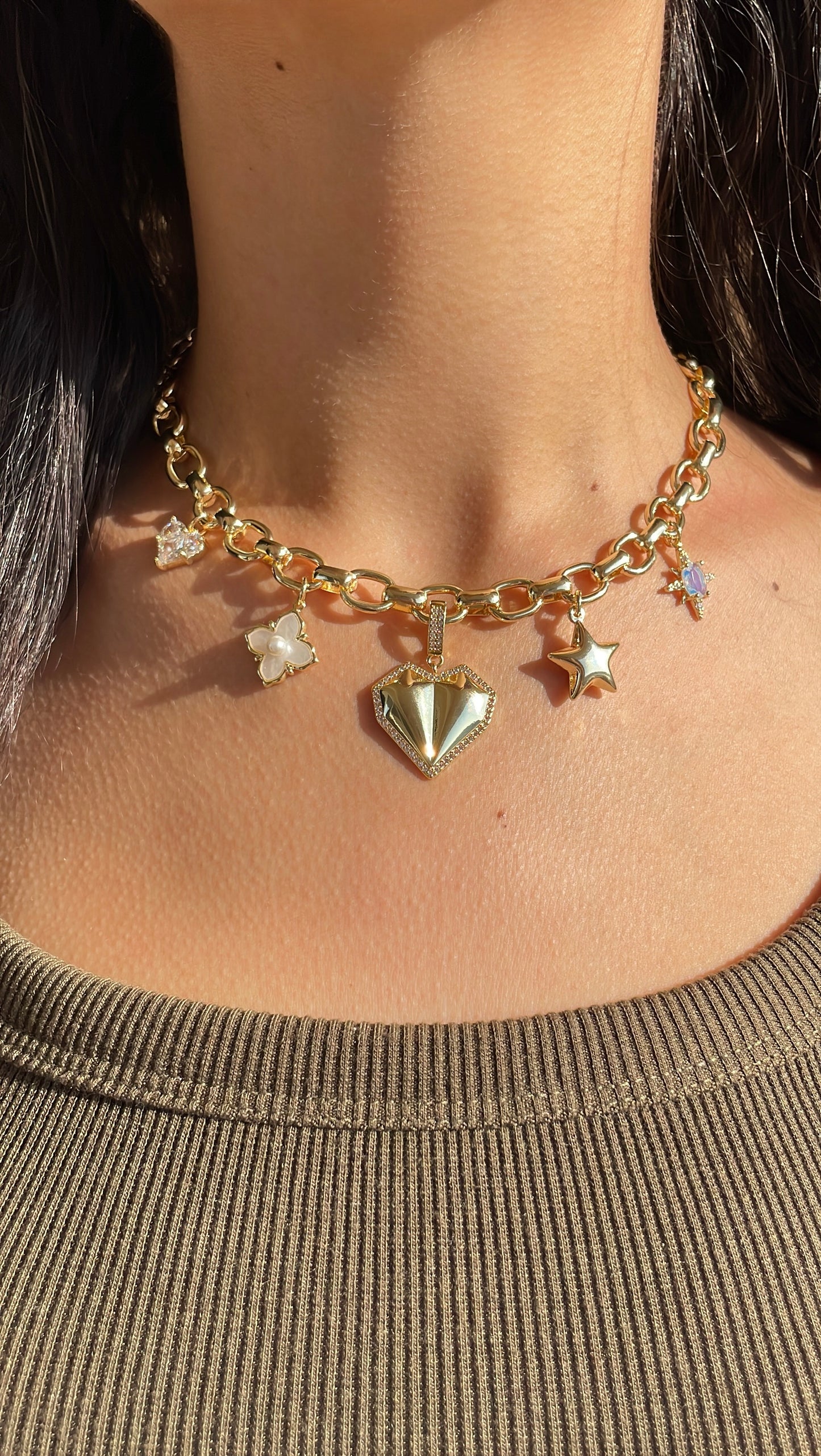 Amore Charms Necklace