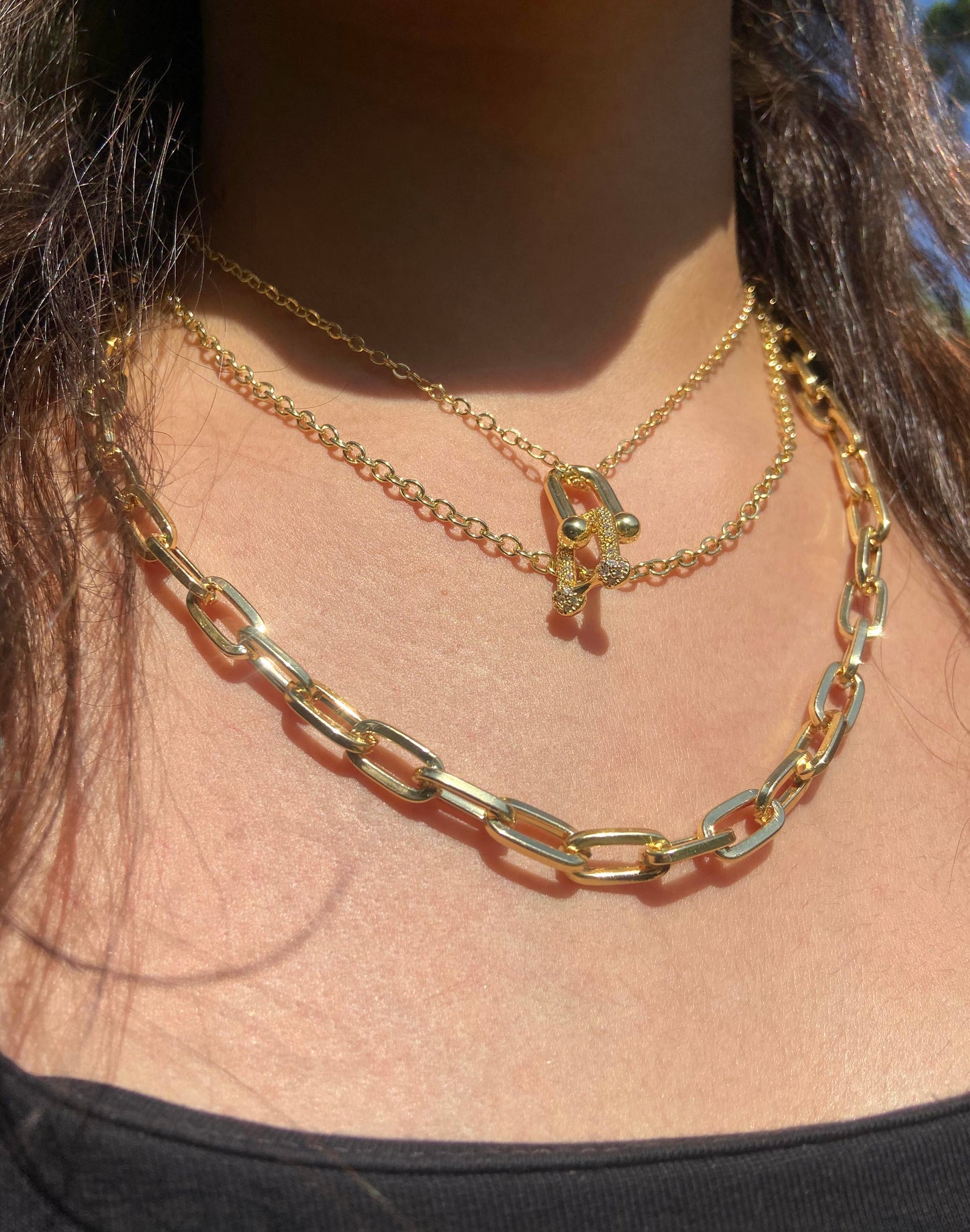 Mystique Triple Layered Necklace