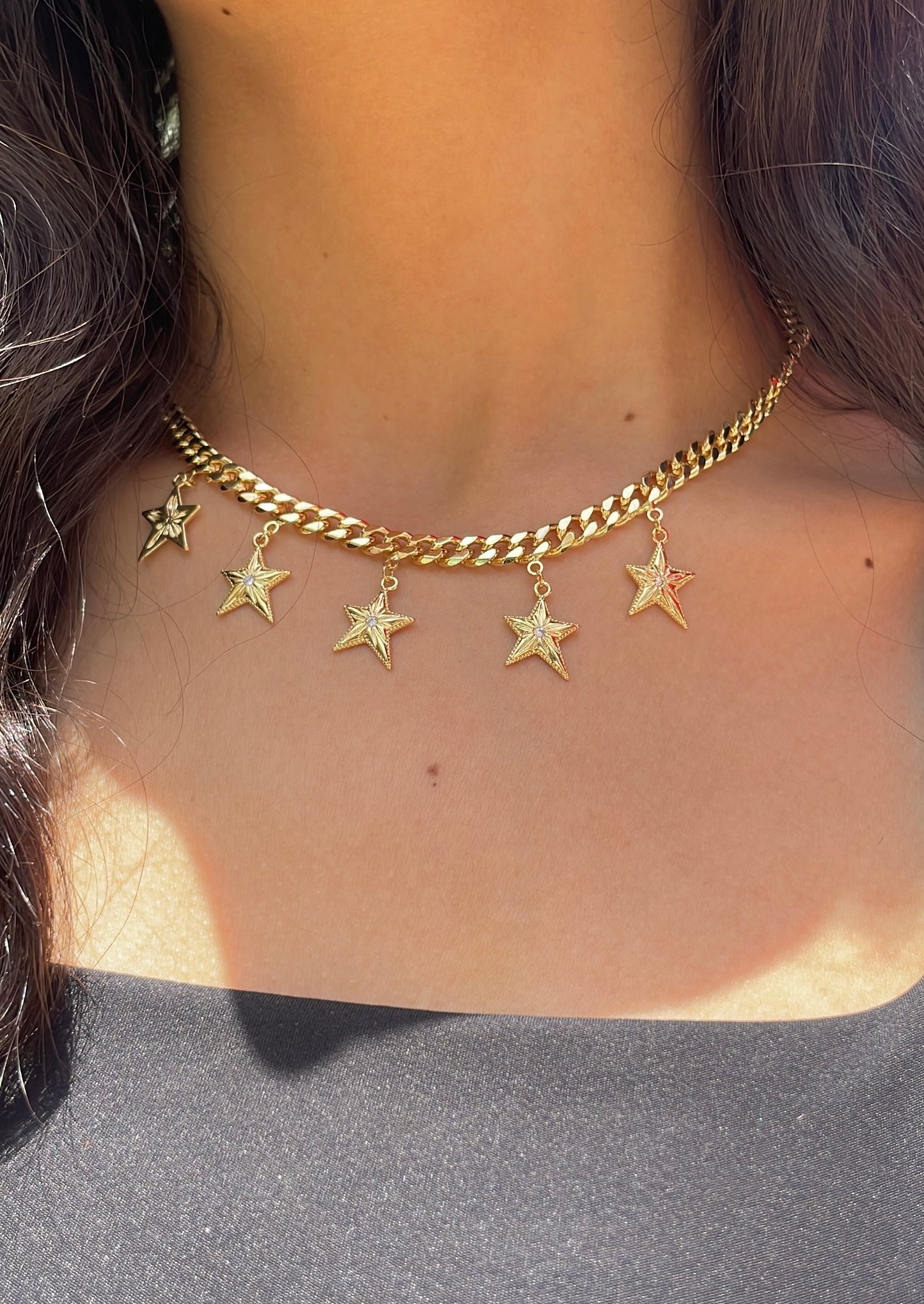 Stars Chain Necklace