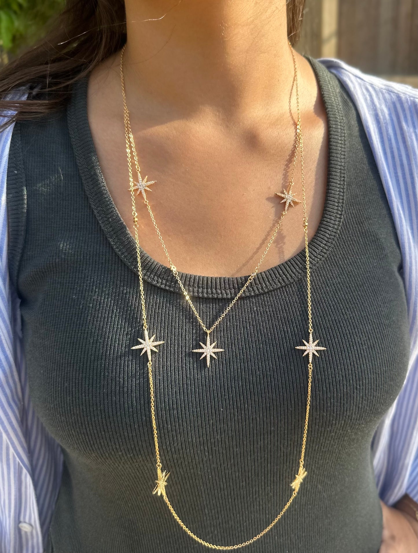 Saphira Starburst Necklace