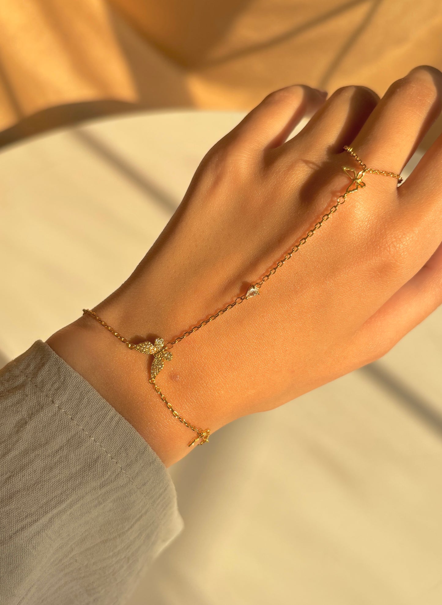 Butterfly Hand Chain