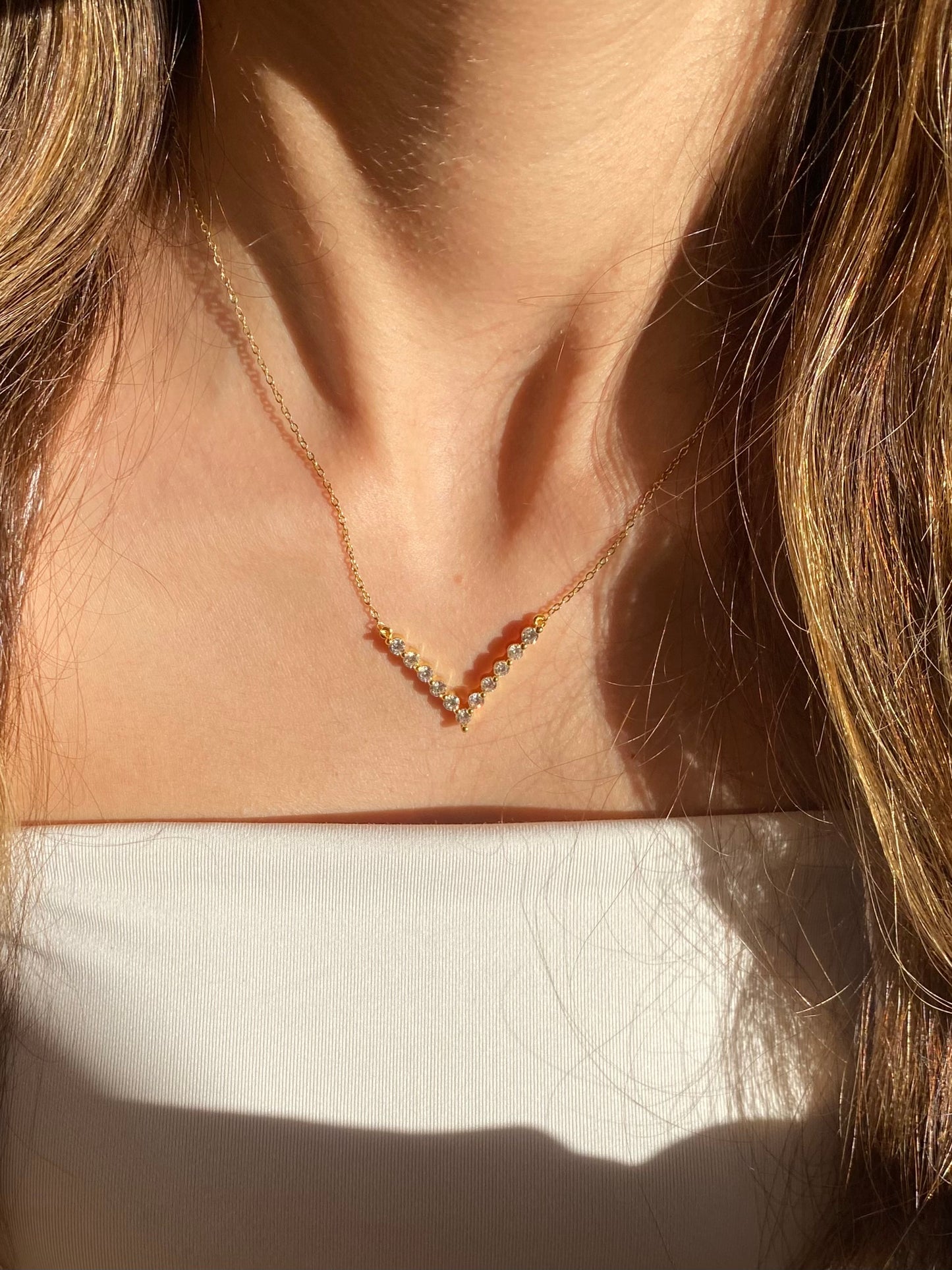 Althea Gold Necklace
