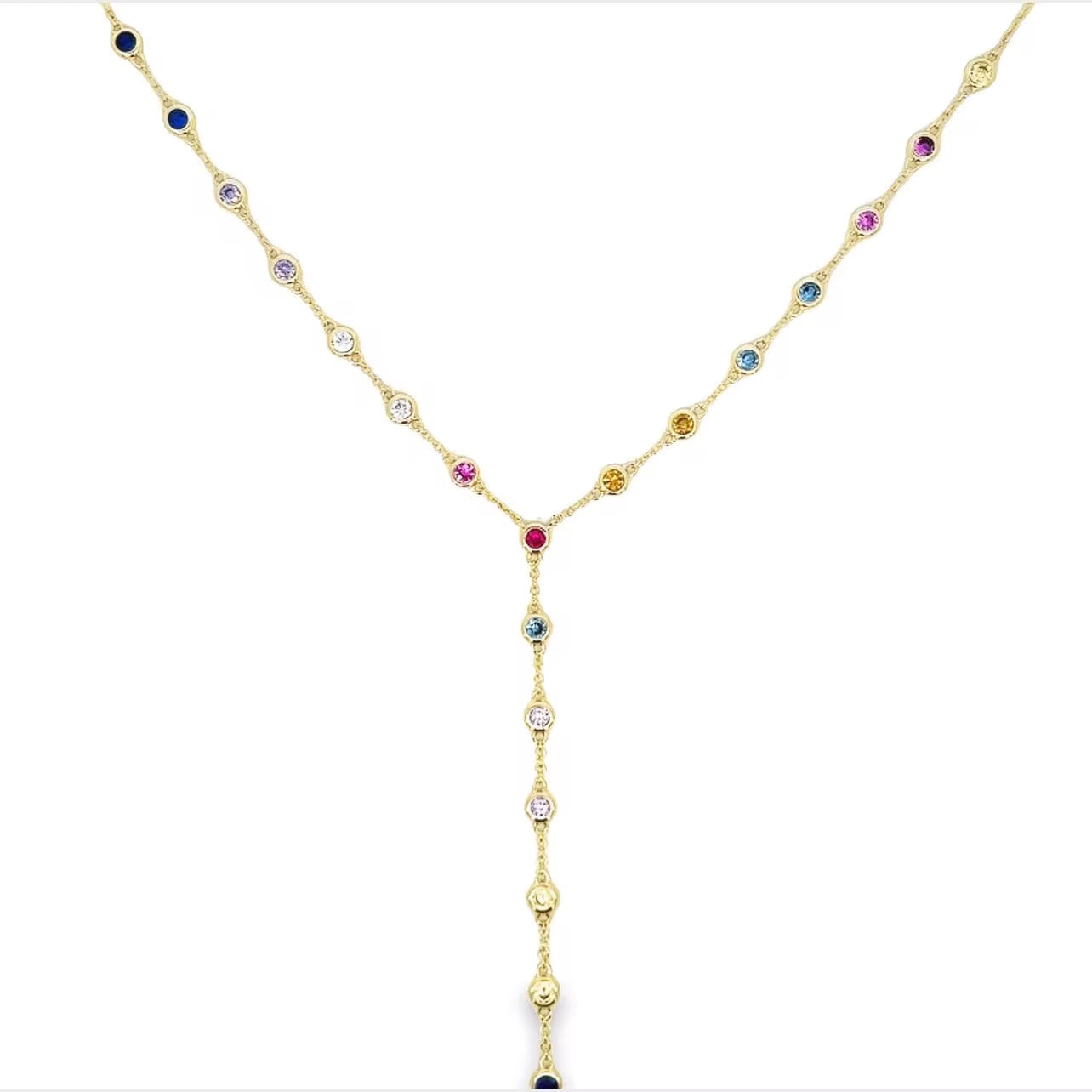 Colored Aurora Necklace