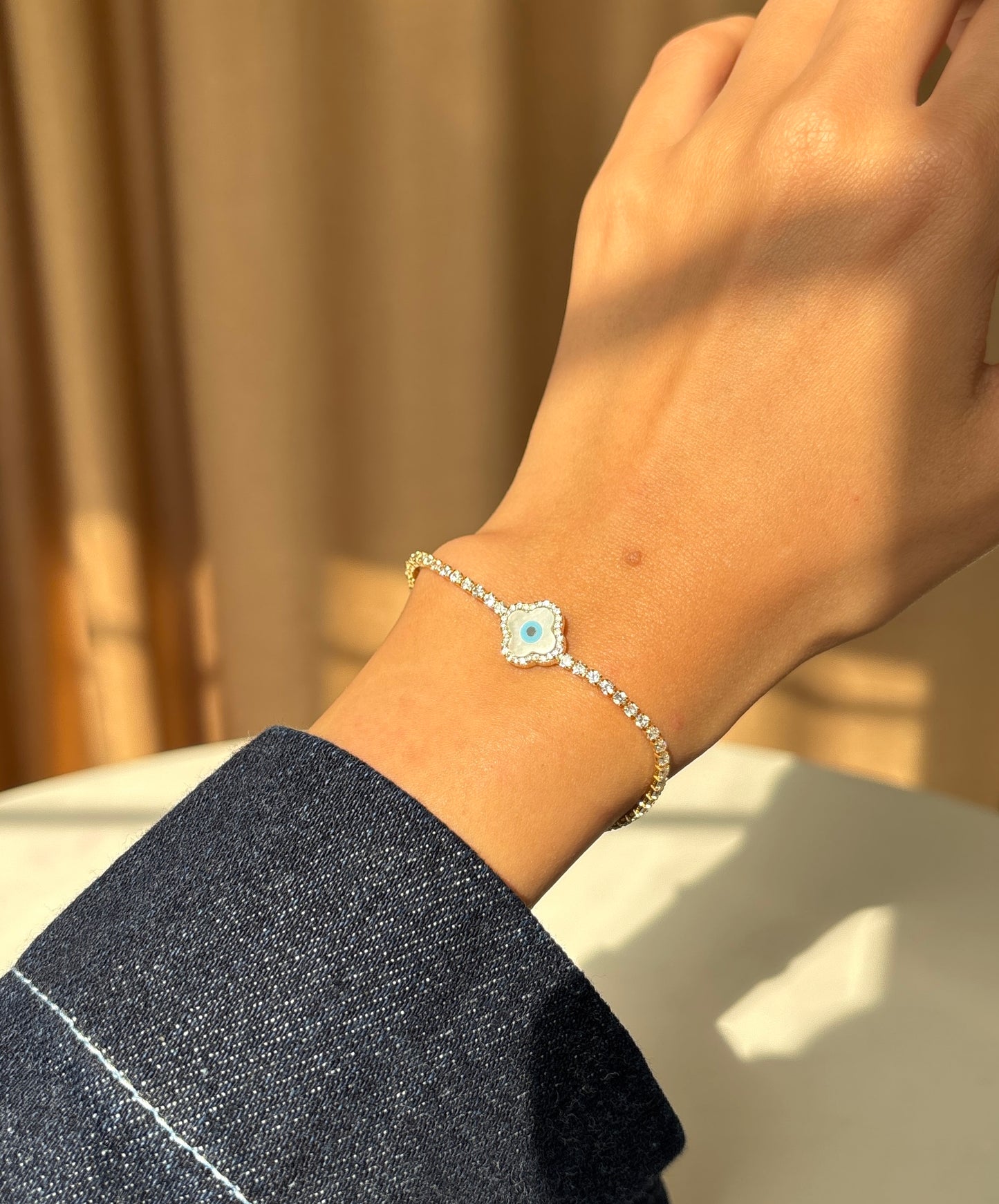 Eva Tennis Bracelet