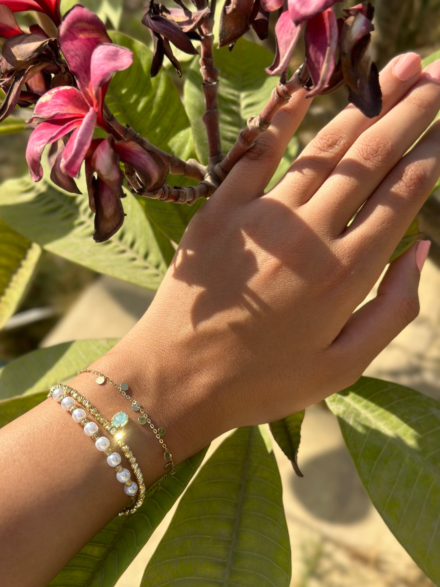 Mini Disc Bracelet