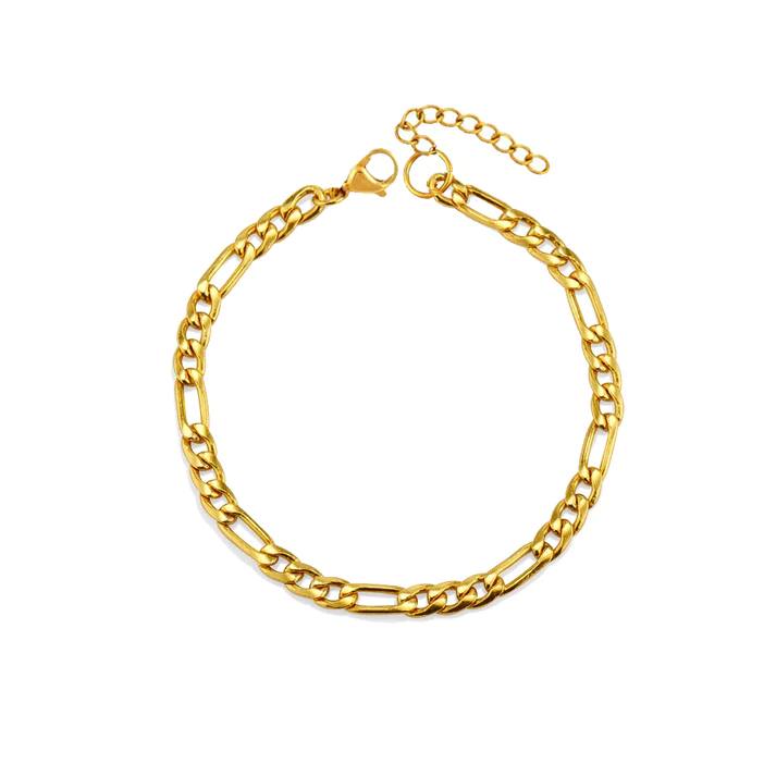 Figaro Thick Chain Bracelet