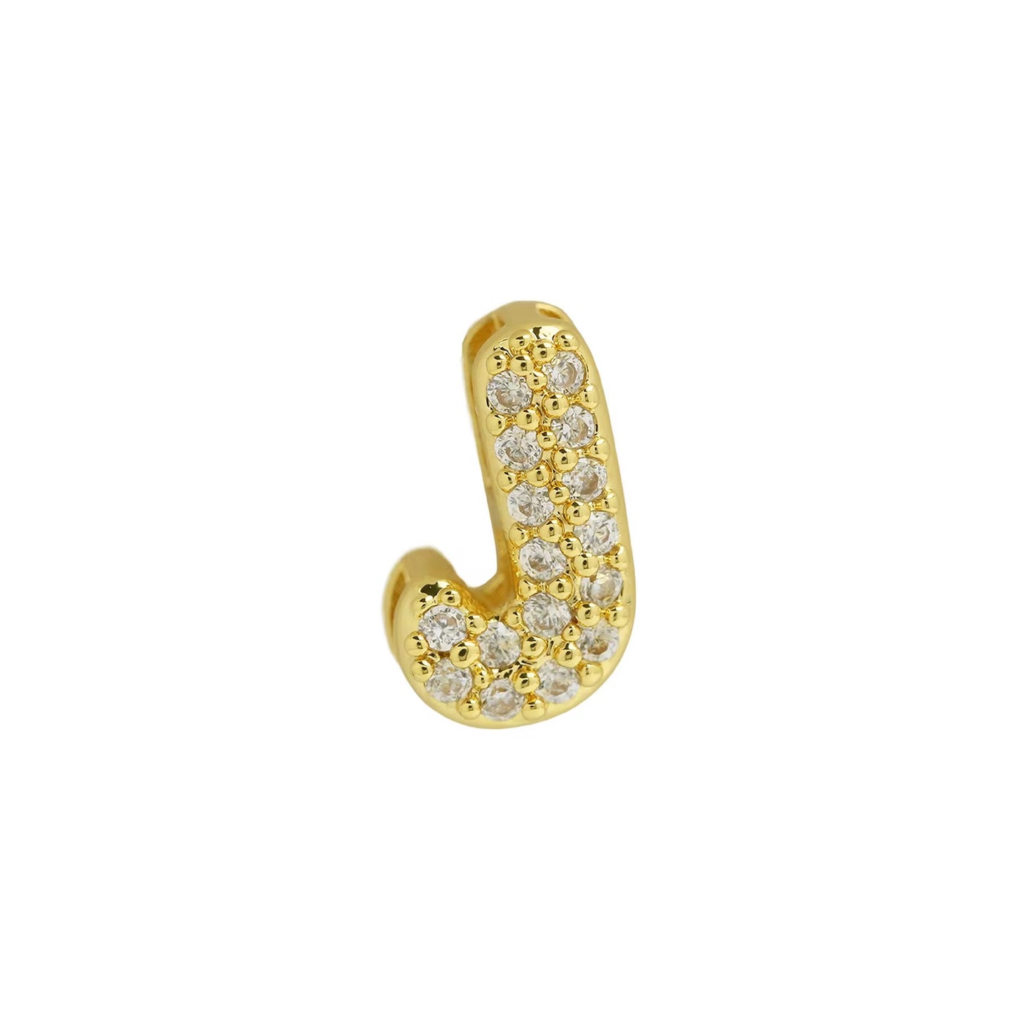 Petite Bubble Initial Necklace
