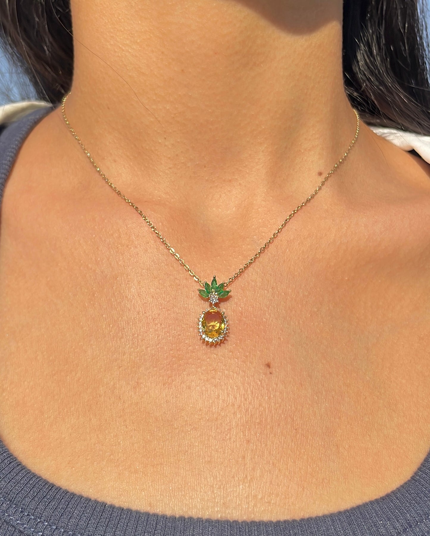 Pineapple Necklace
