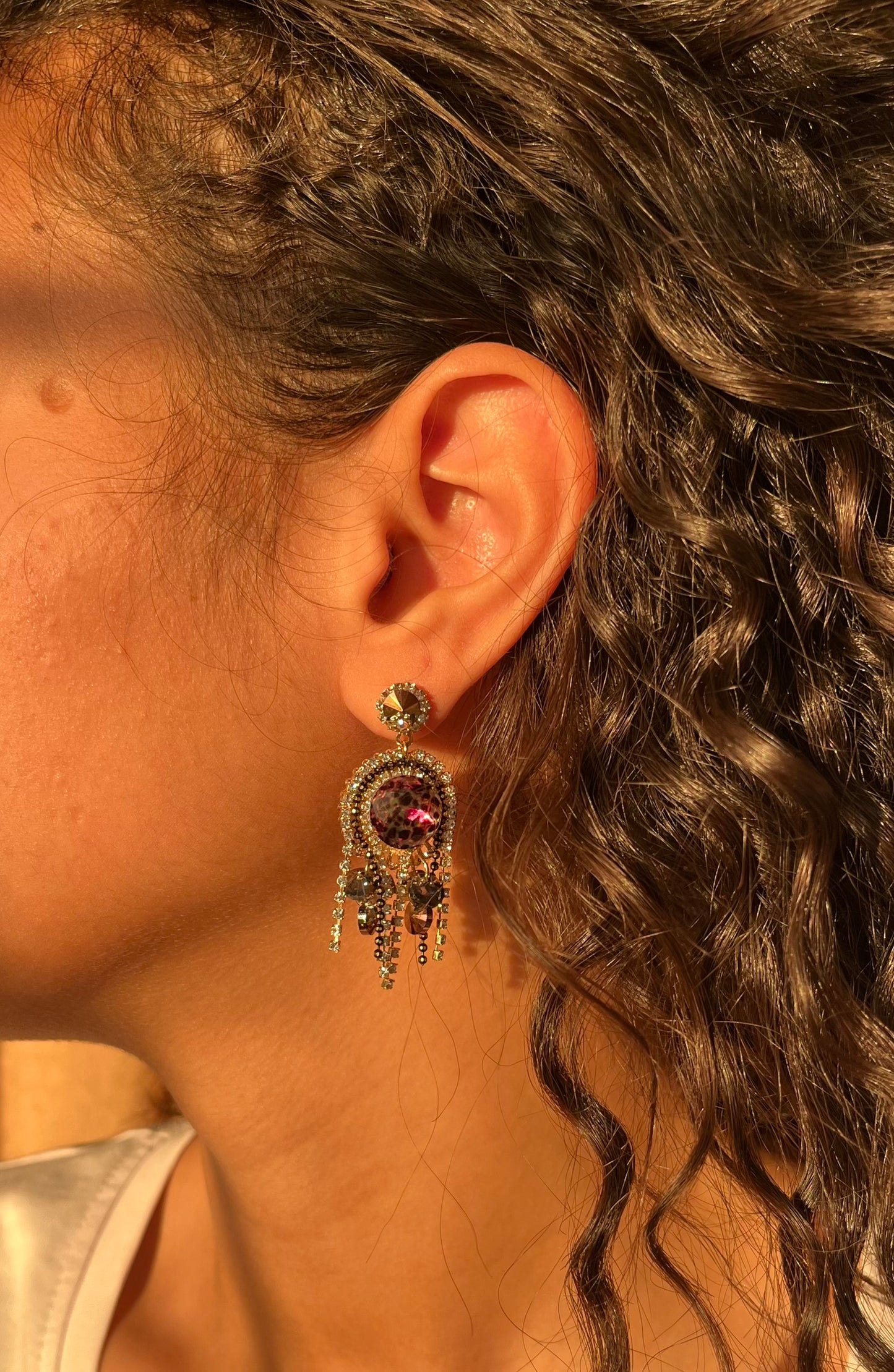 Midnight Shine Earrings