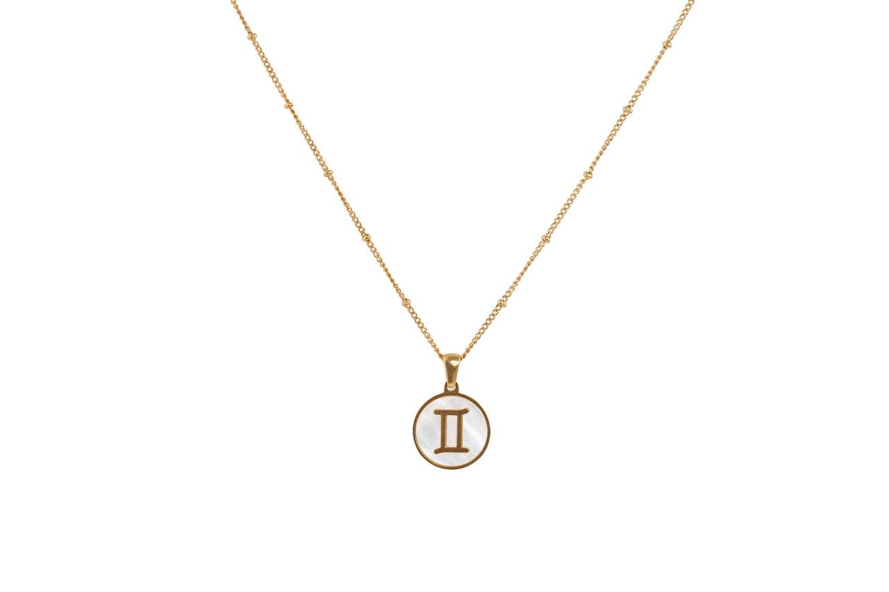 Zodiac Signs Gold Necklace