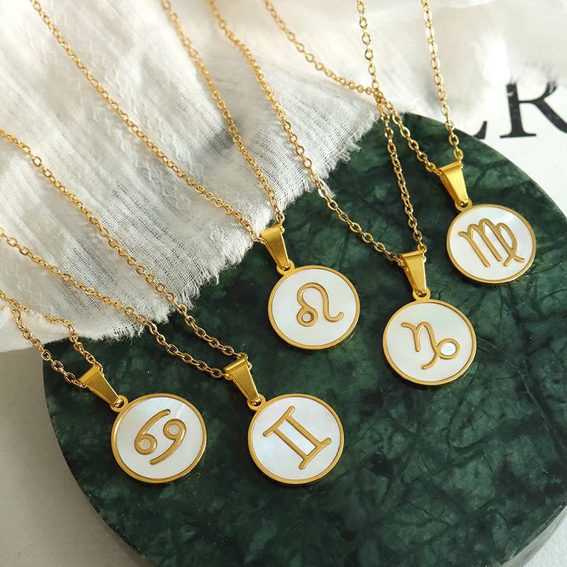 Zodiac Signs Gold Necklace
