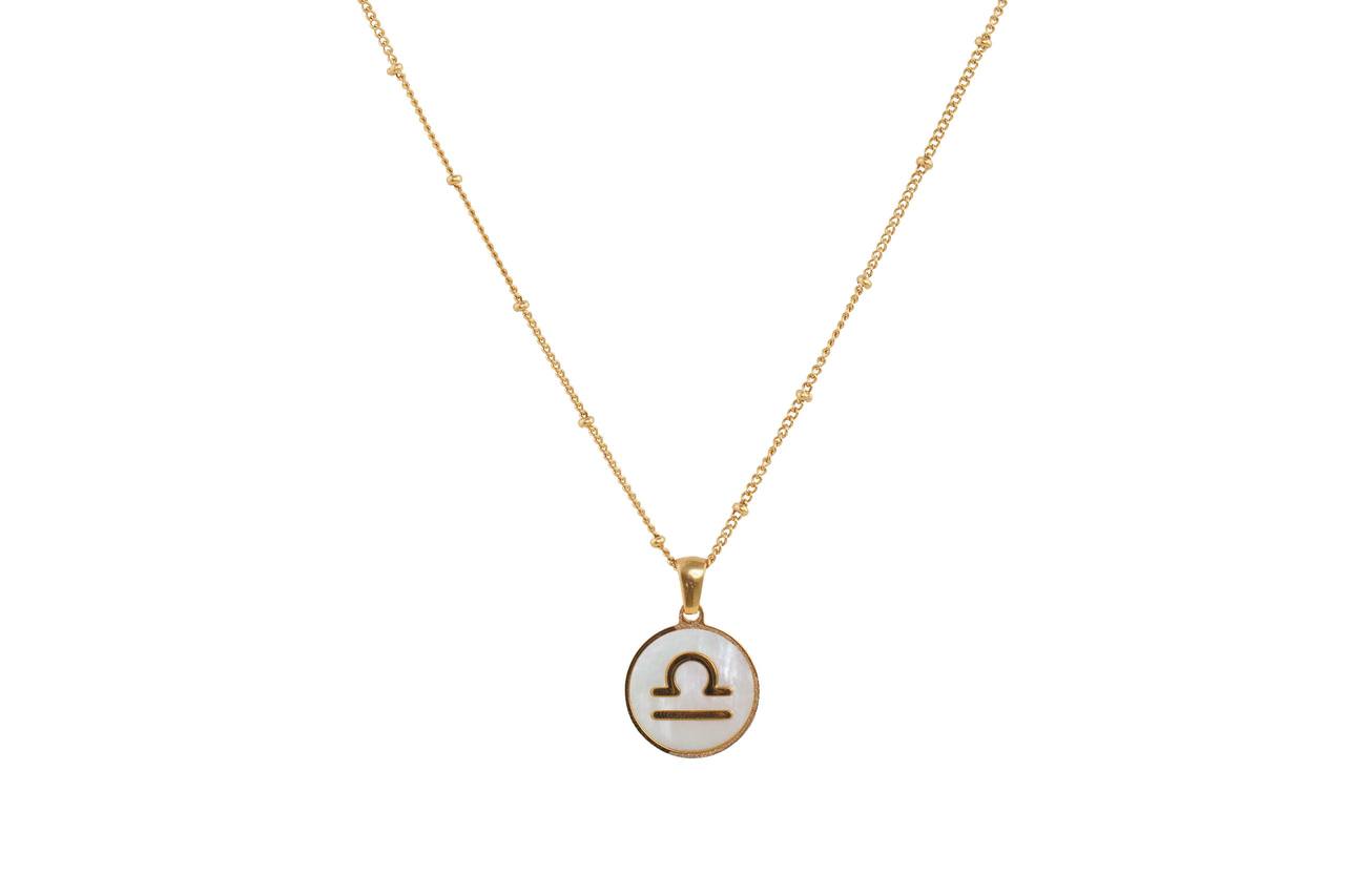 Zodiac Signs Gold Necklace