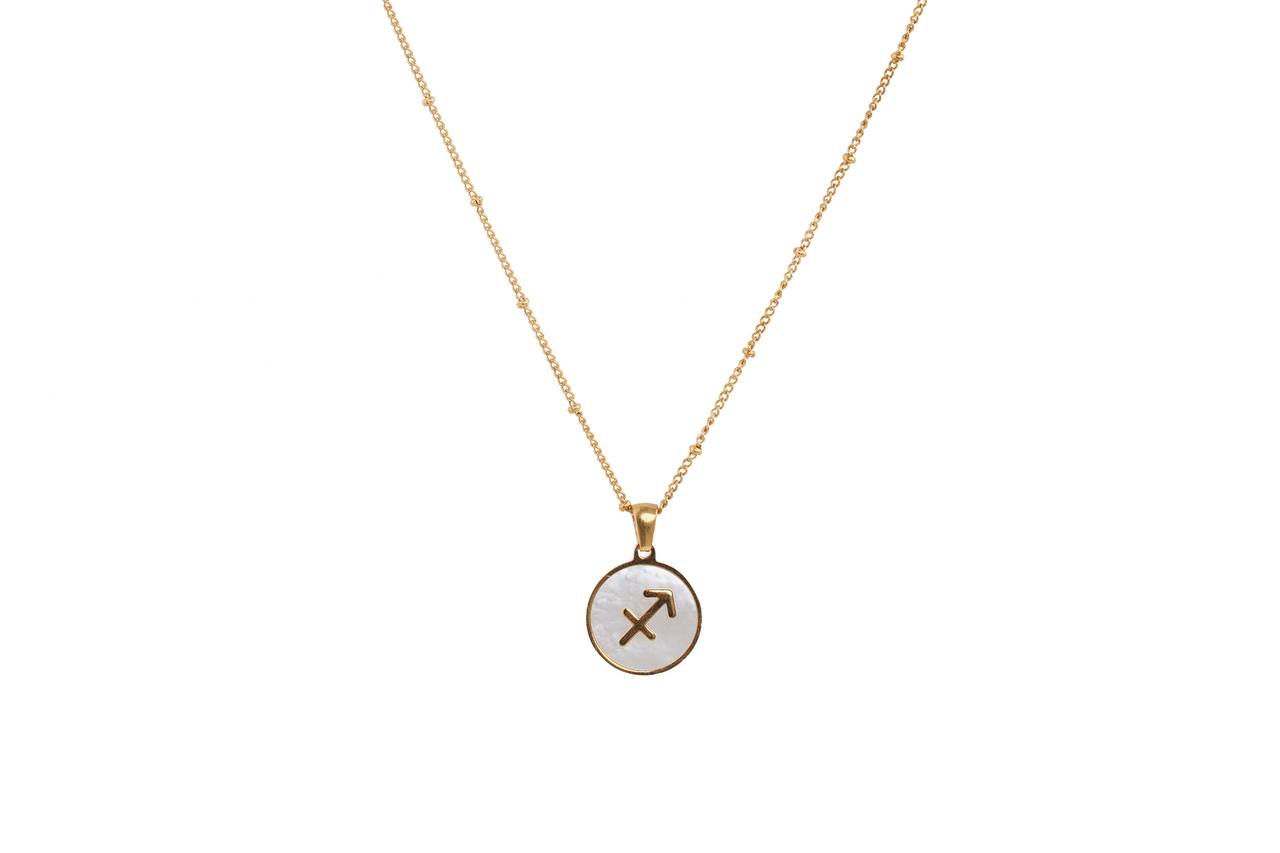 Zodiac Signs Gold Necklace