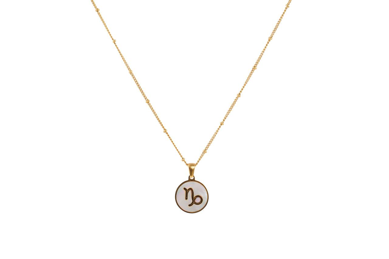 Zodiac Signs Gold Necklace