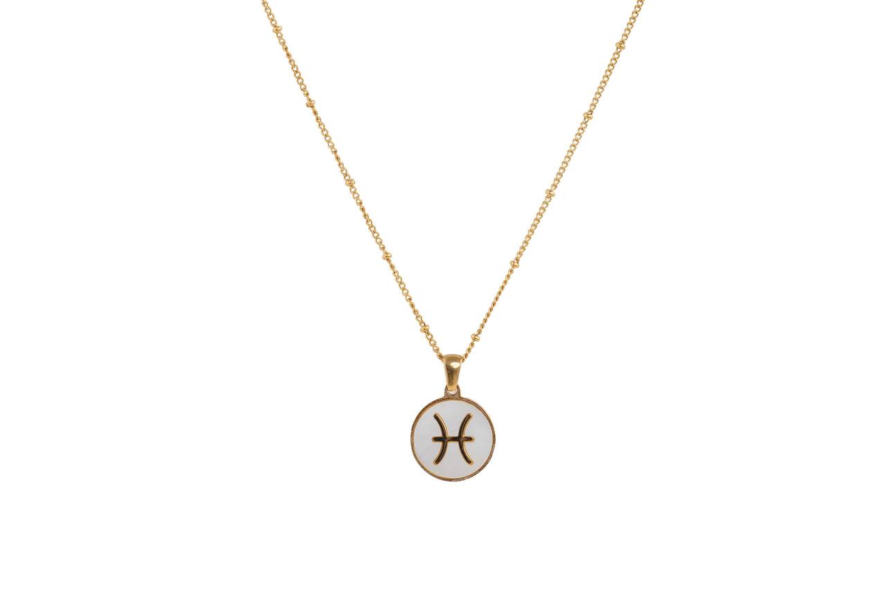 Zodiac Signs Gold Necklace