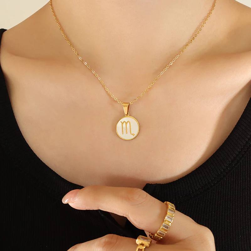 Zodiac Signs Gold Necklace