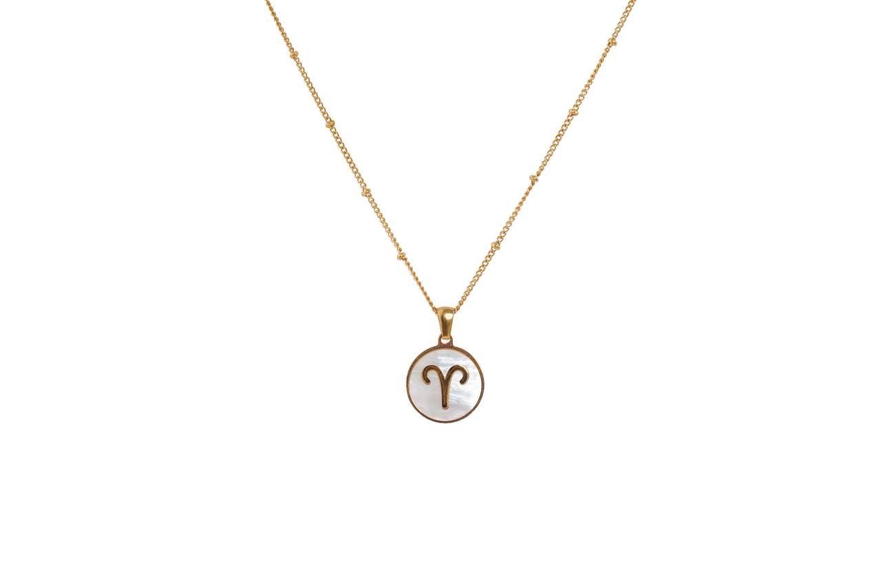 Zodiac Signs Gold Necklace