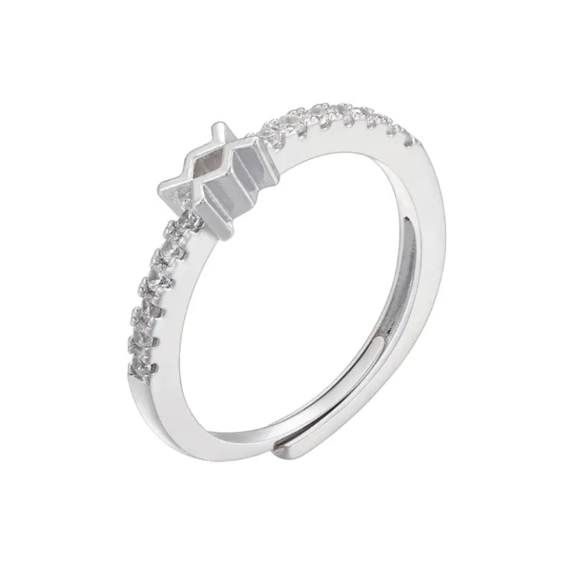 Zodiac Sign Silver Ring