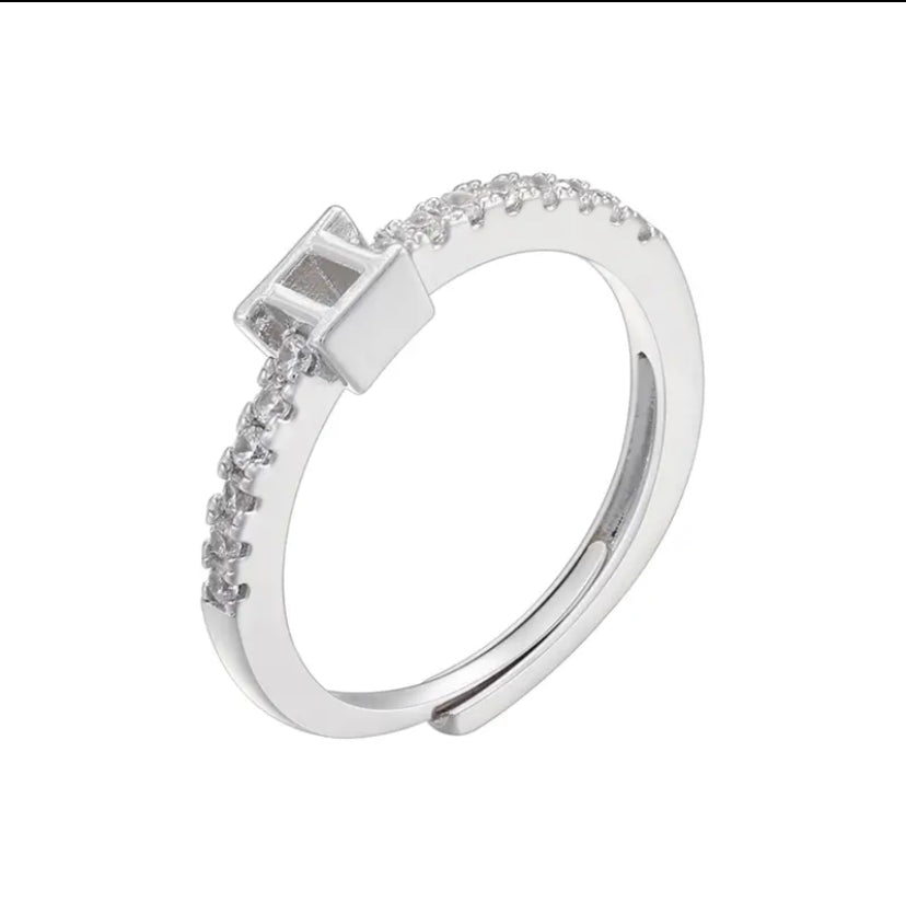 Zodiac Sign Silver Ring