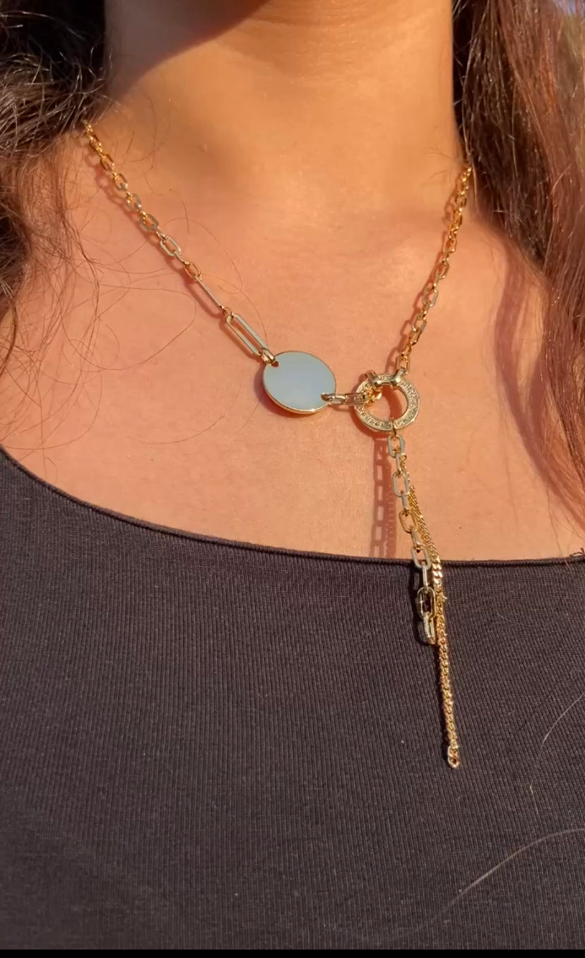 Round V Necklace