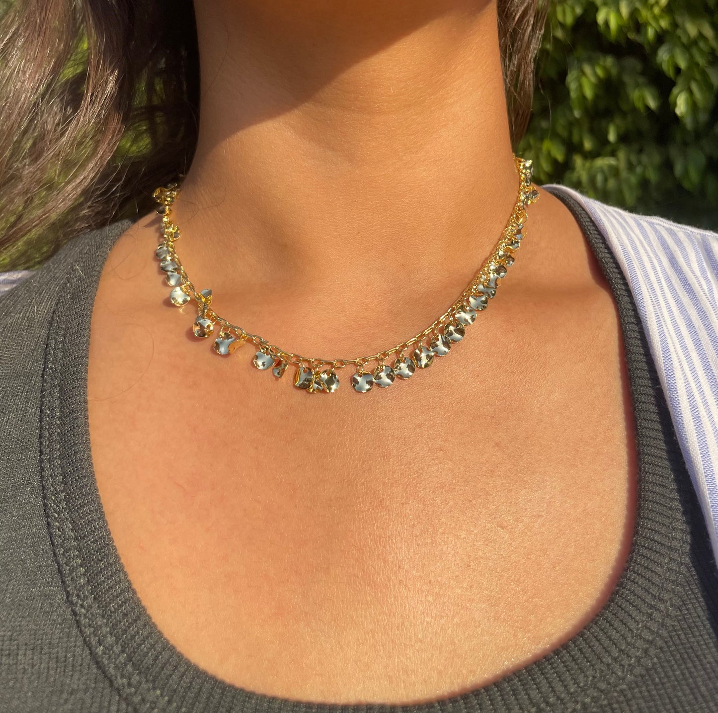 Golden Stream Necklace