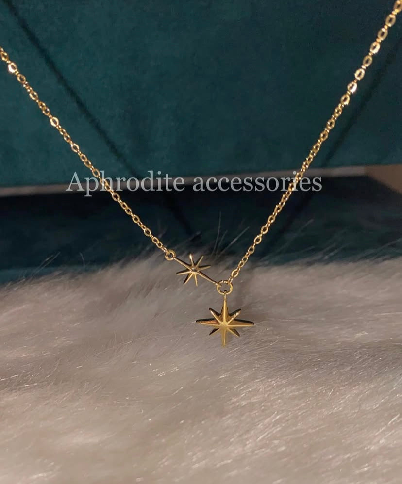 Double Star Necklace