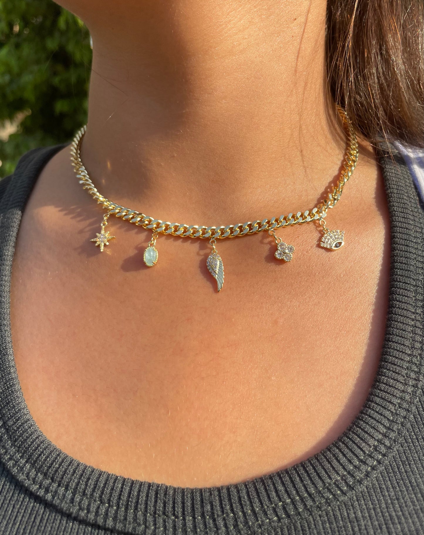 Prism Charms Necklace