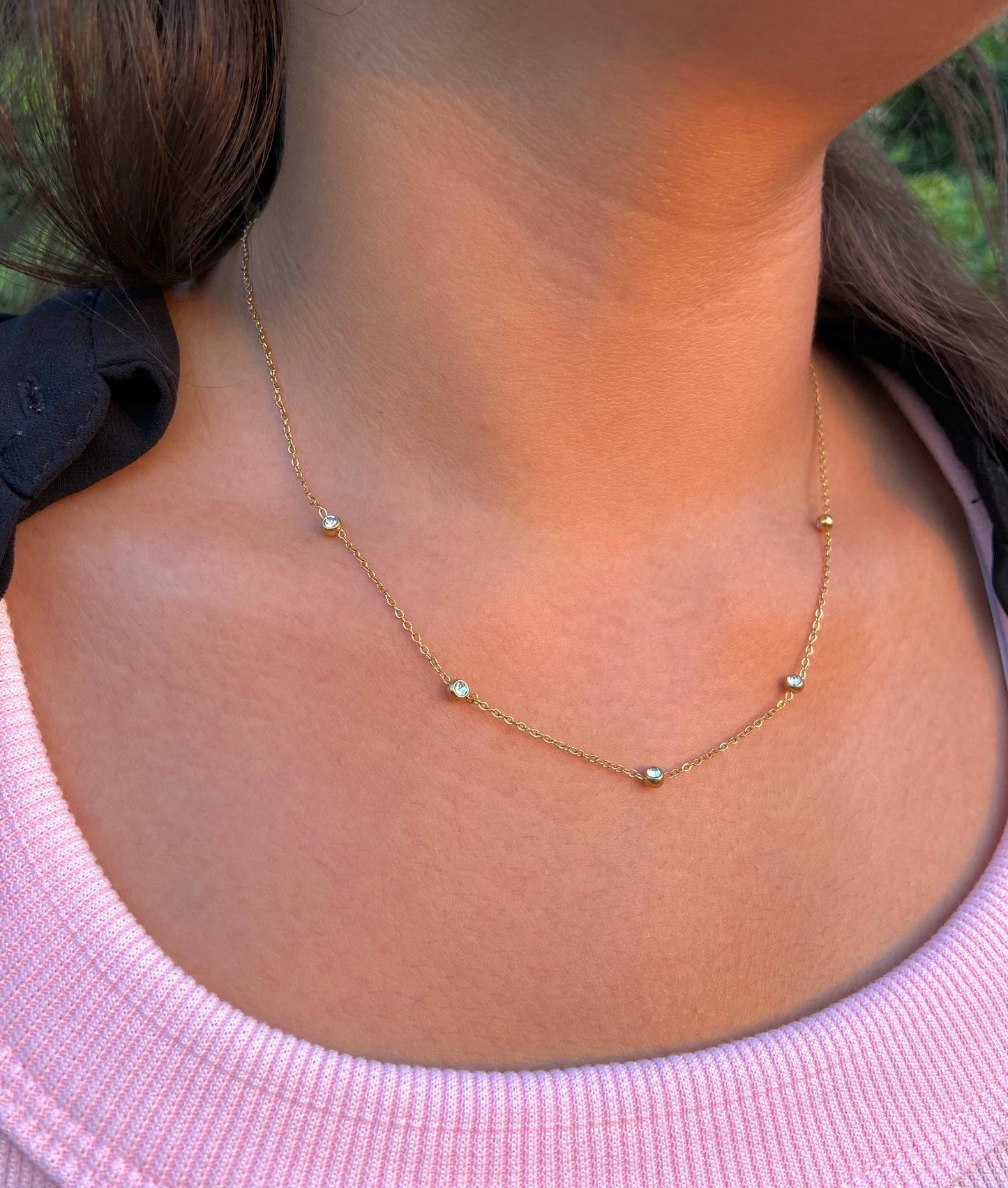 Lysandra Diamonds Choker
