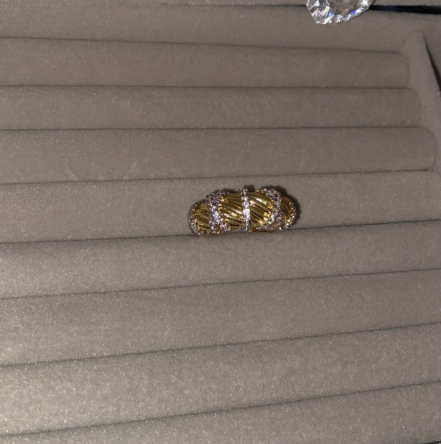 Demi Lune Gold Ring