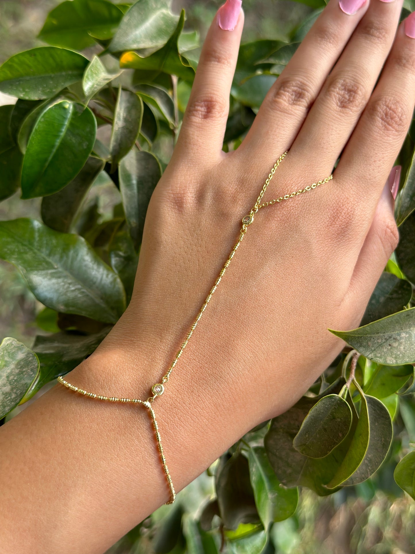 Diamond Link Hand Chain