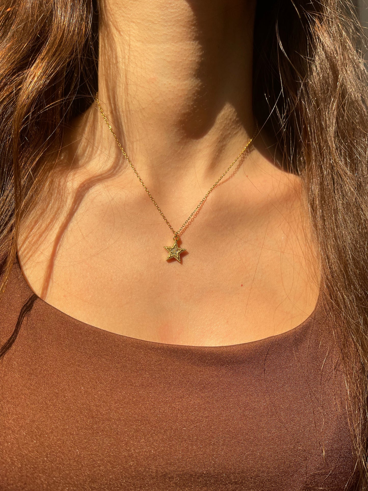 Golden Star Necklace