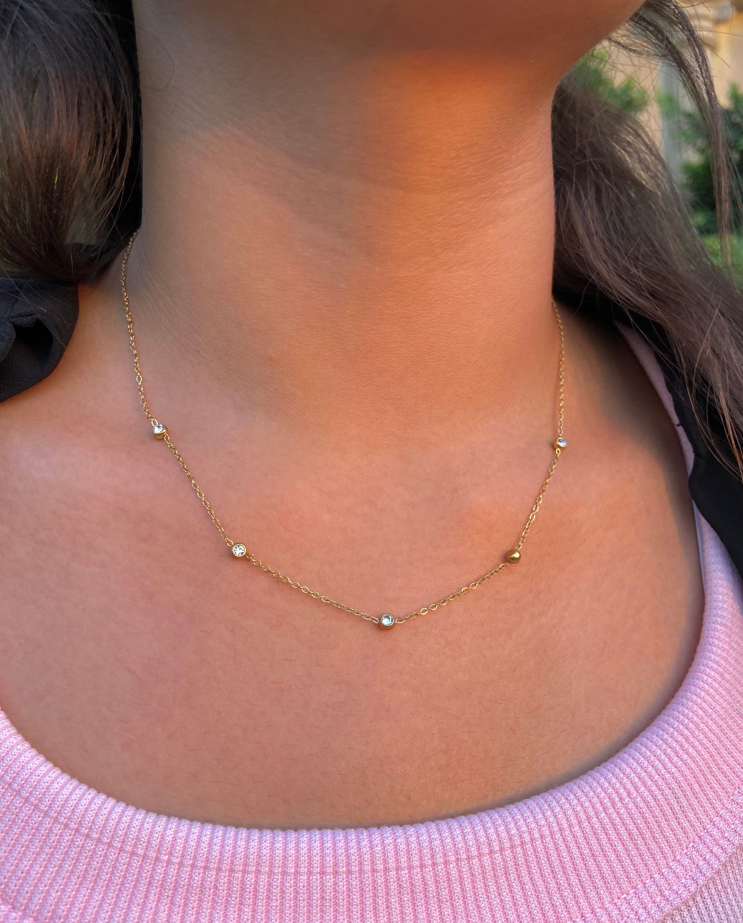 Lysandra Diamonds Choker