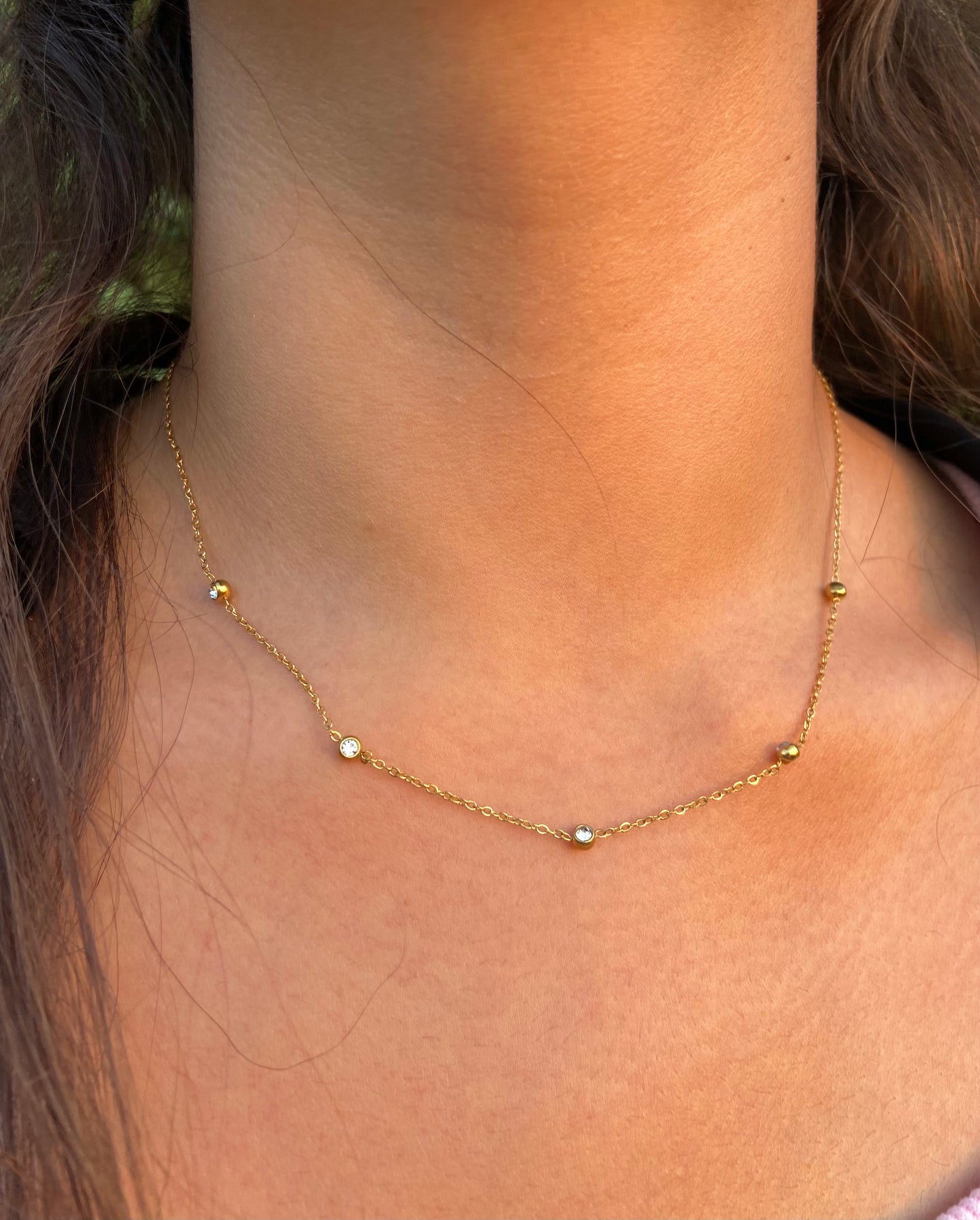 Lysandra Diamonds Choker