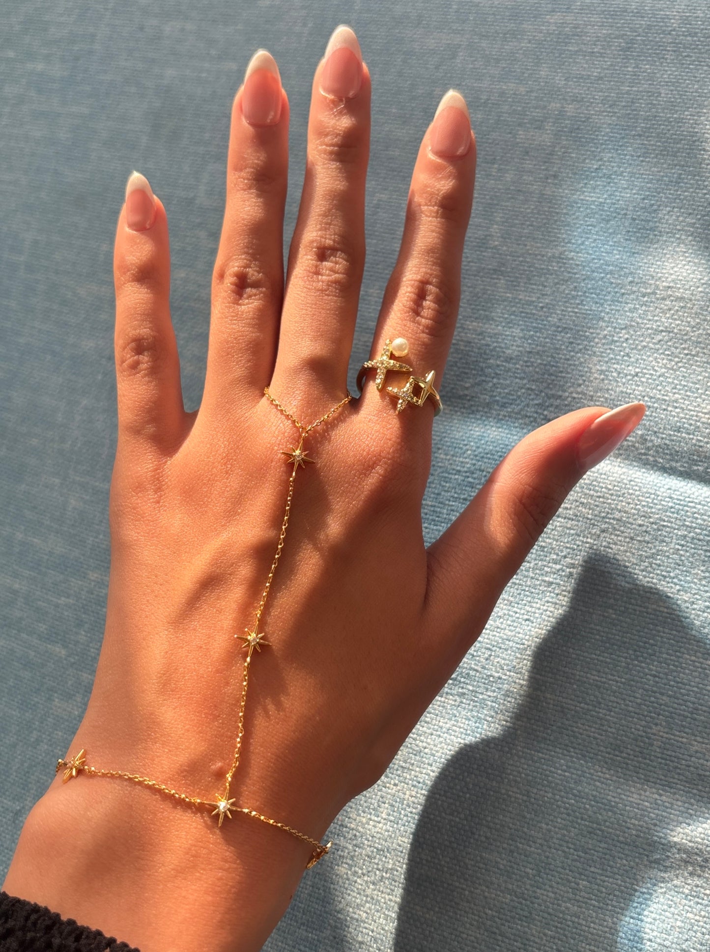 Pearl Stars Ring