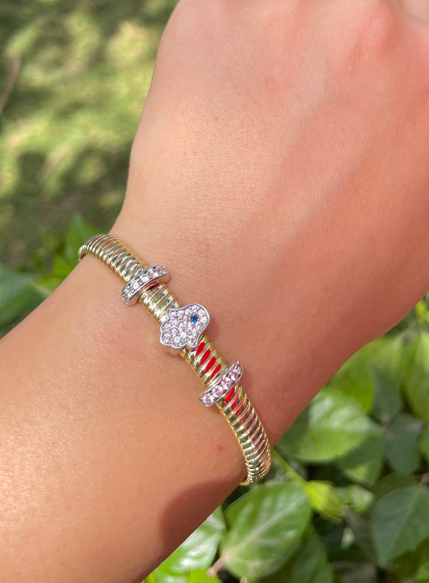 Gold Lazura Bangle