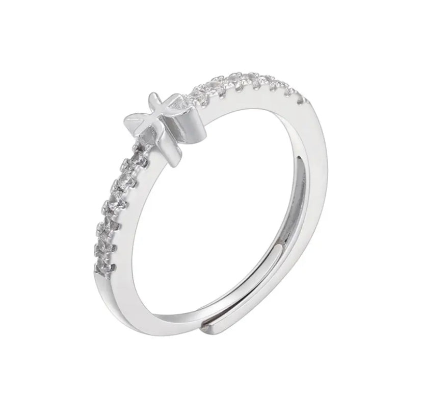 Zodiac Sign Silver Ring