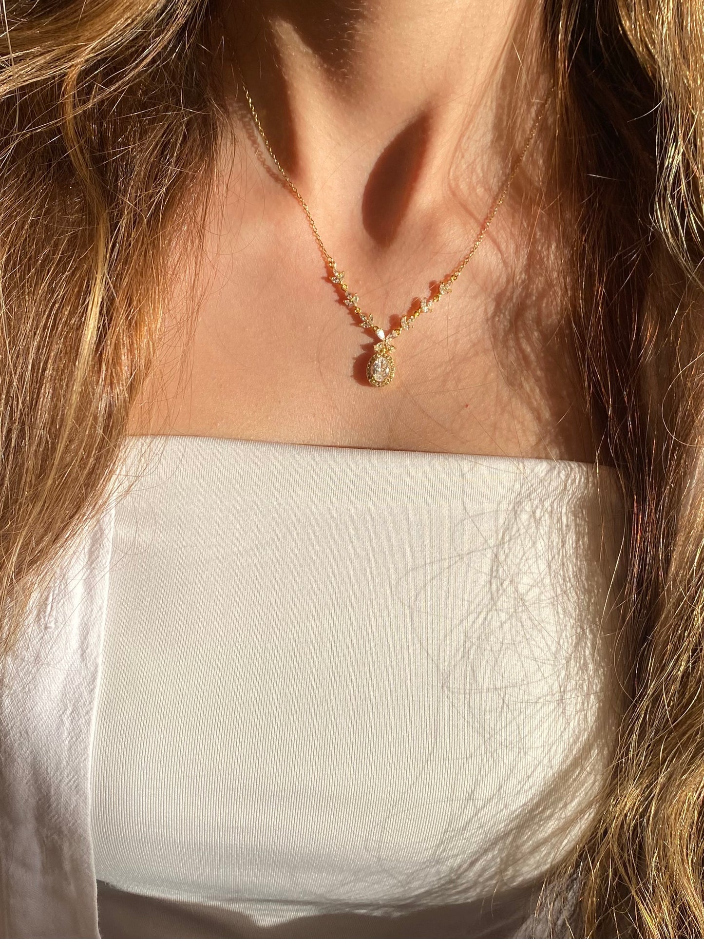 White princess Necklace
