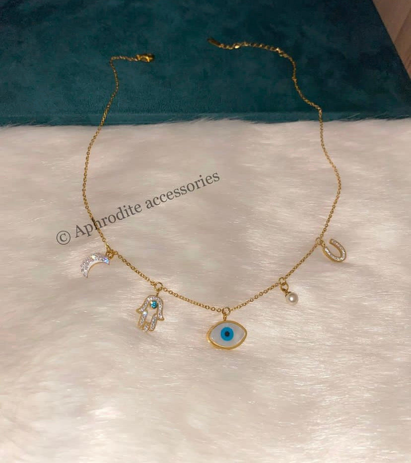Evil Eye & Moonlight Charm ✨