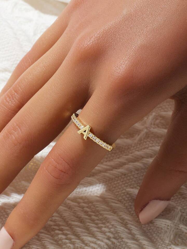 Initial Rings Gold