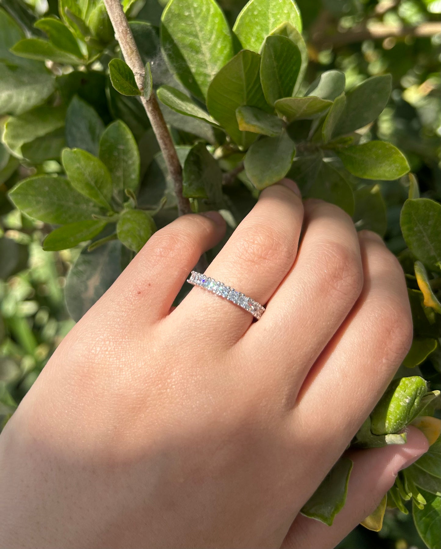 Tennis Silver Ring