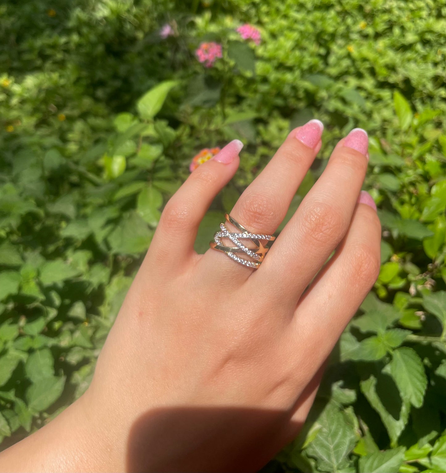 Èclat Gold Ring