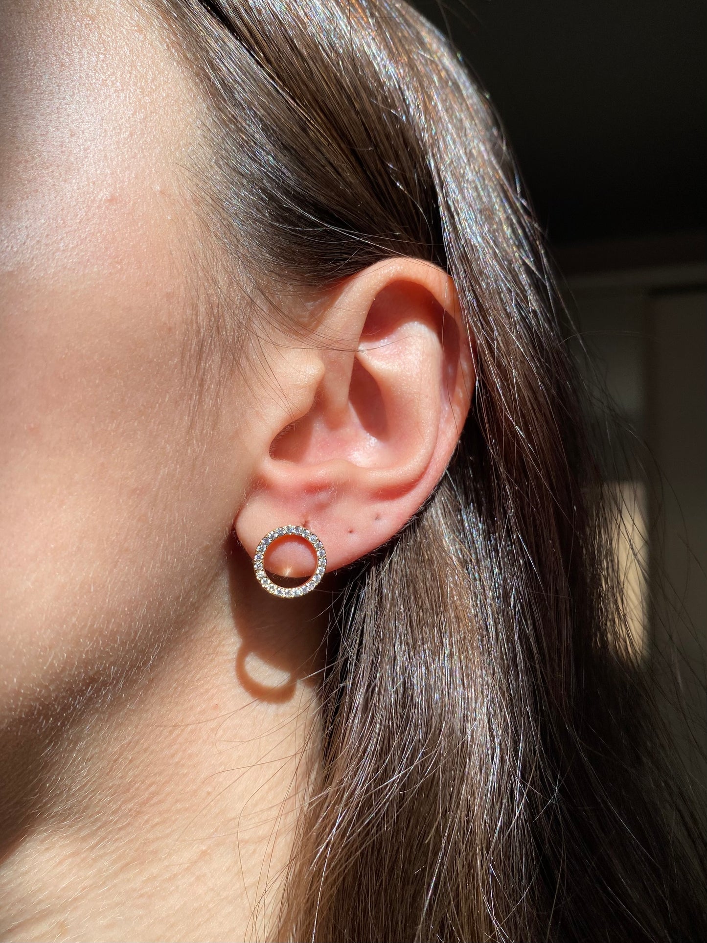 Circle of Light Earrings