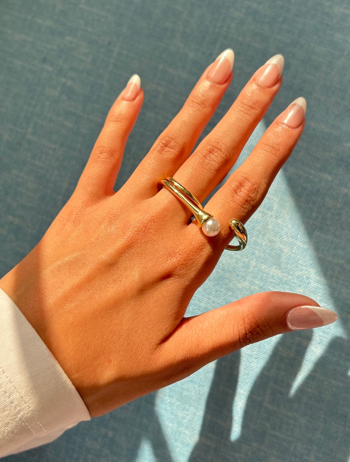 Duo Gold Ring