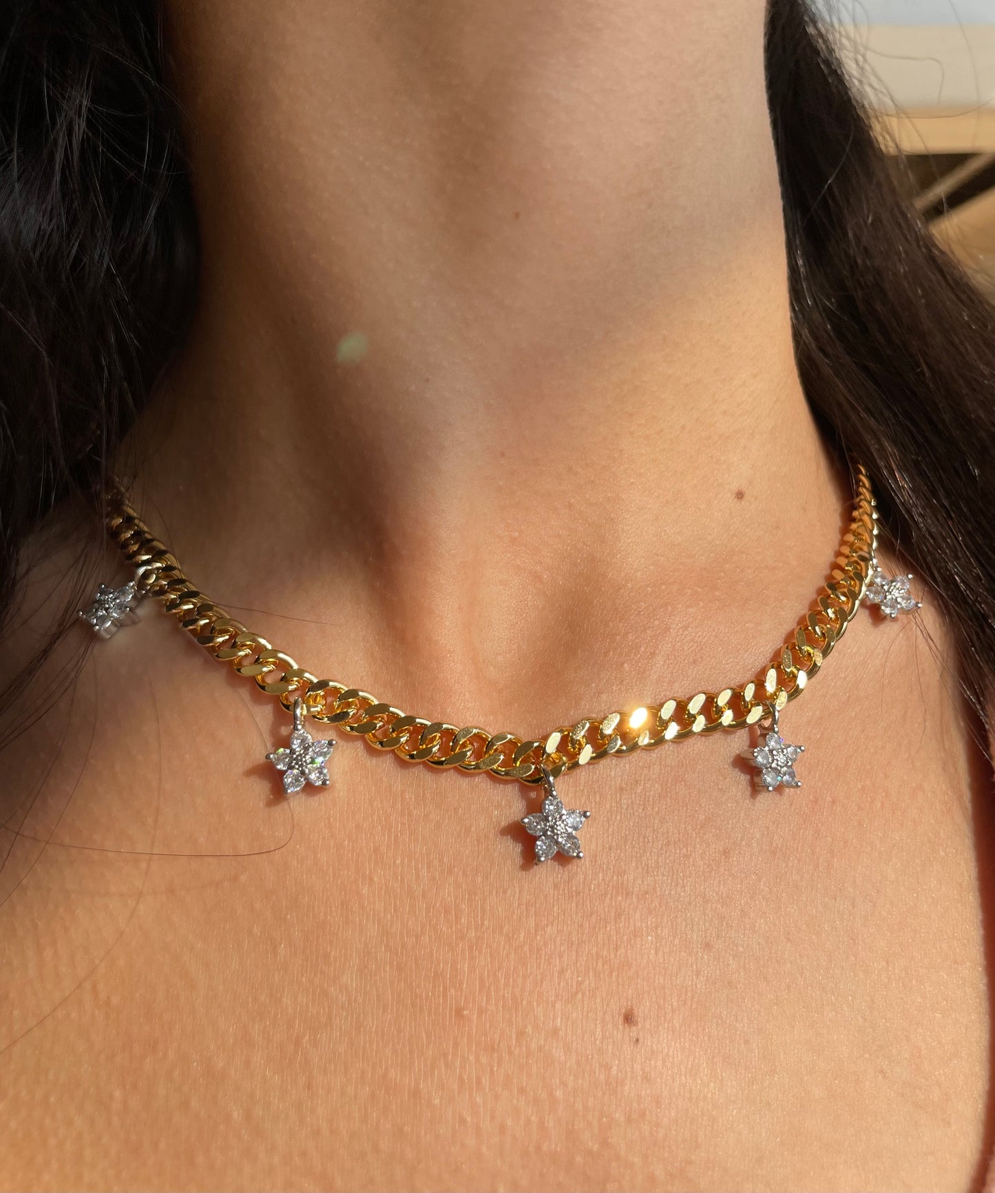 Stars Chain Necklace