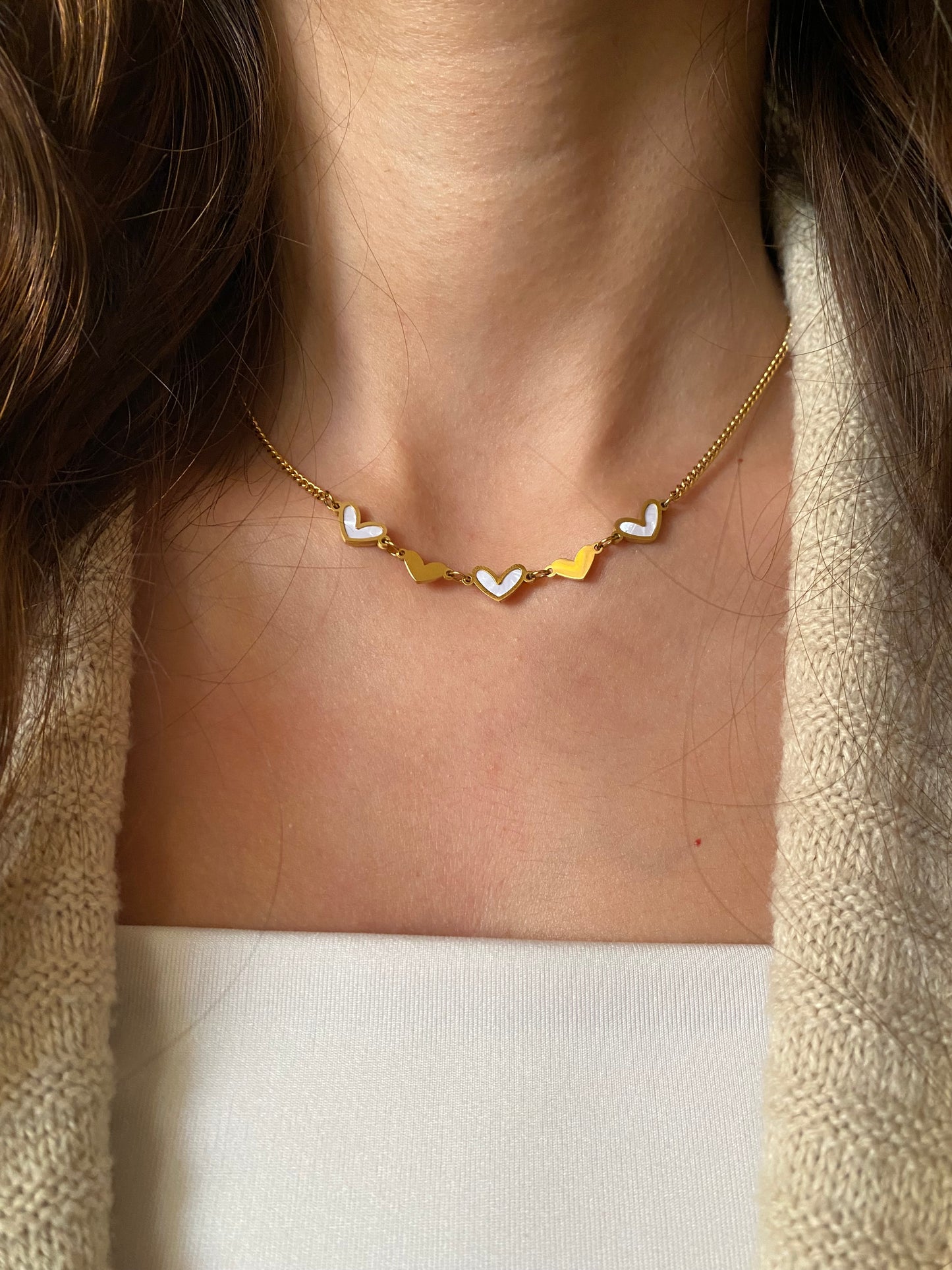 Hearts Necklace