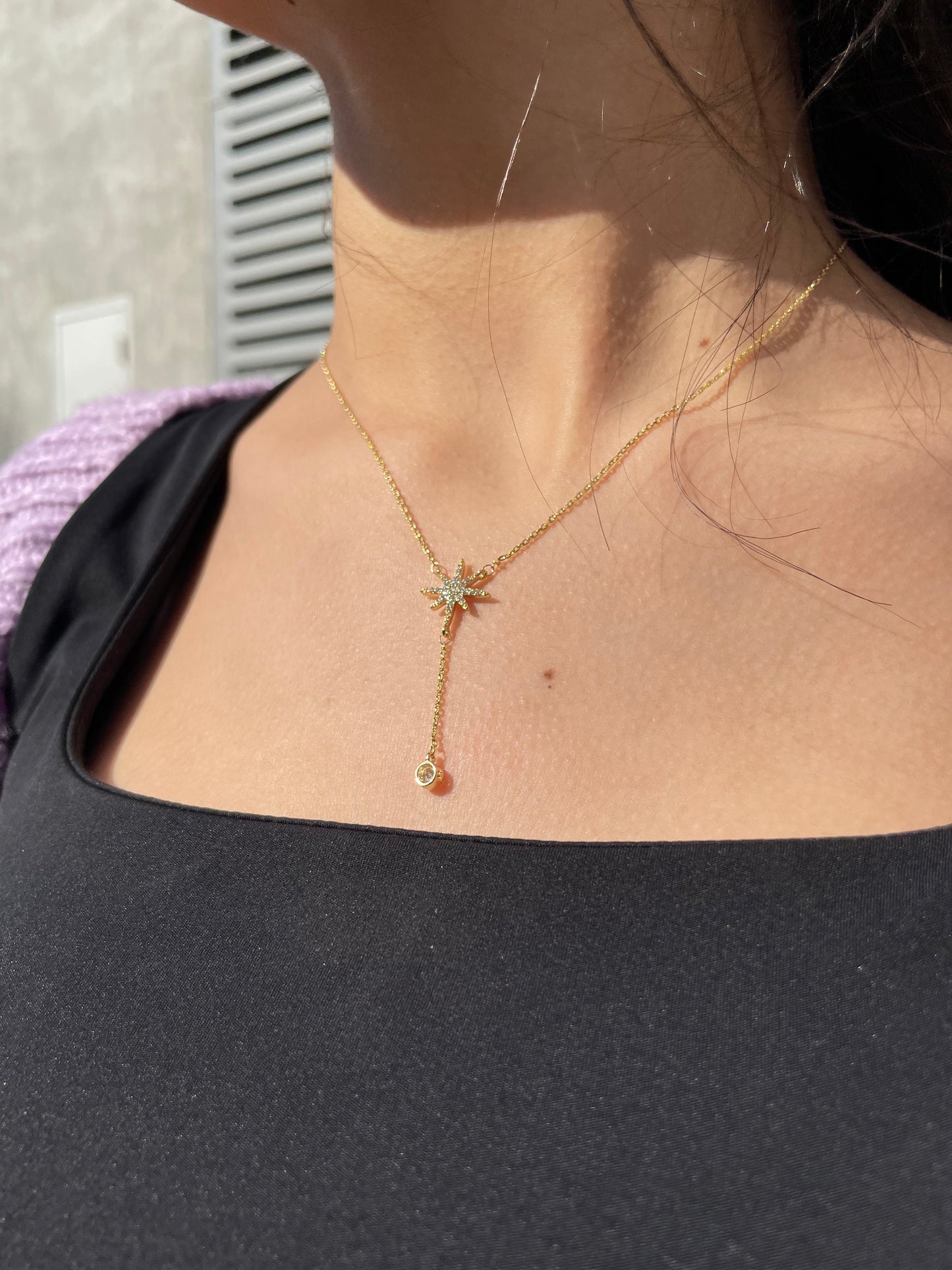 Single Starburst Necklace